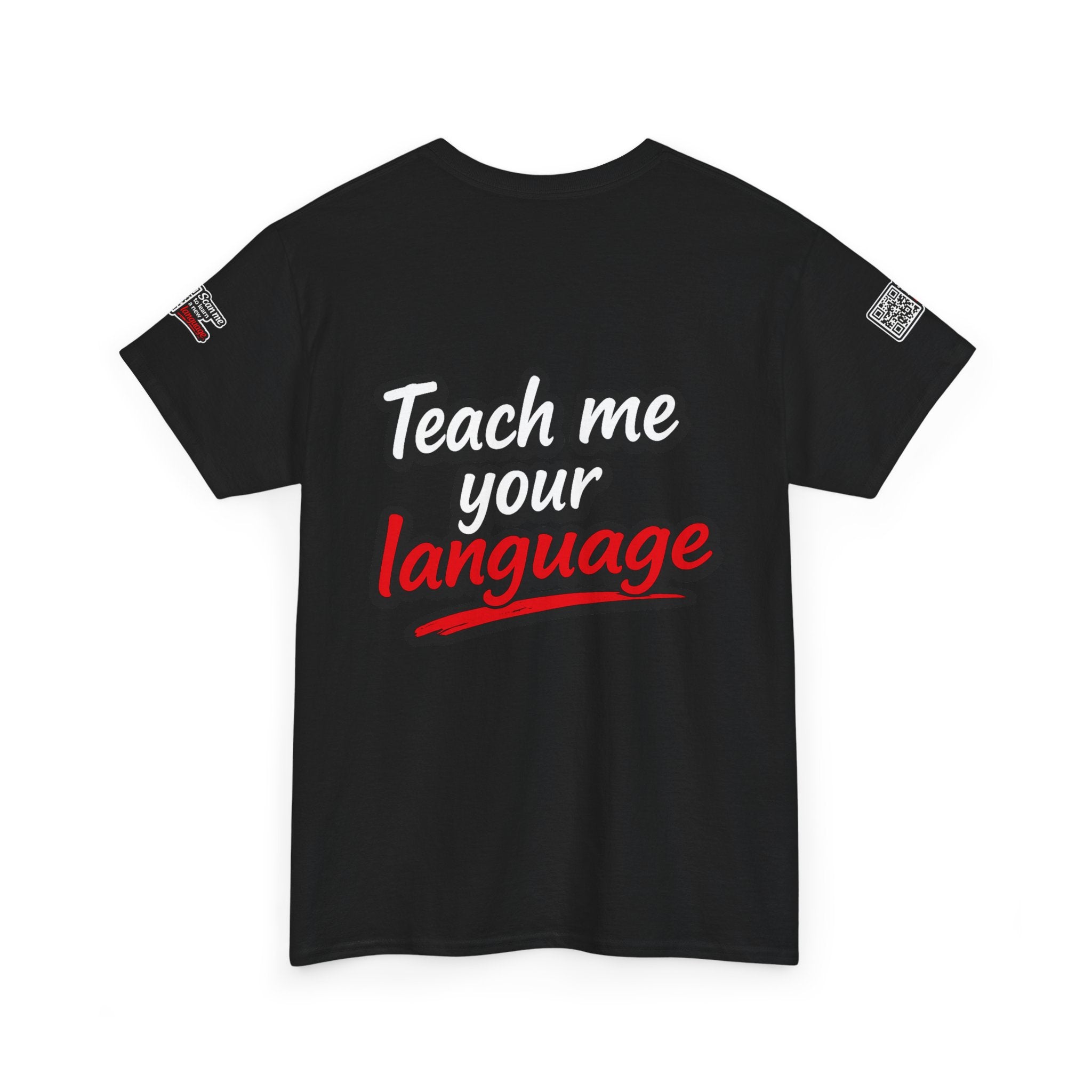 Teach Me Your Language™ – Conversation Starter T-Shirt