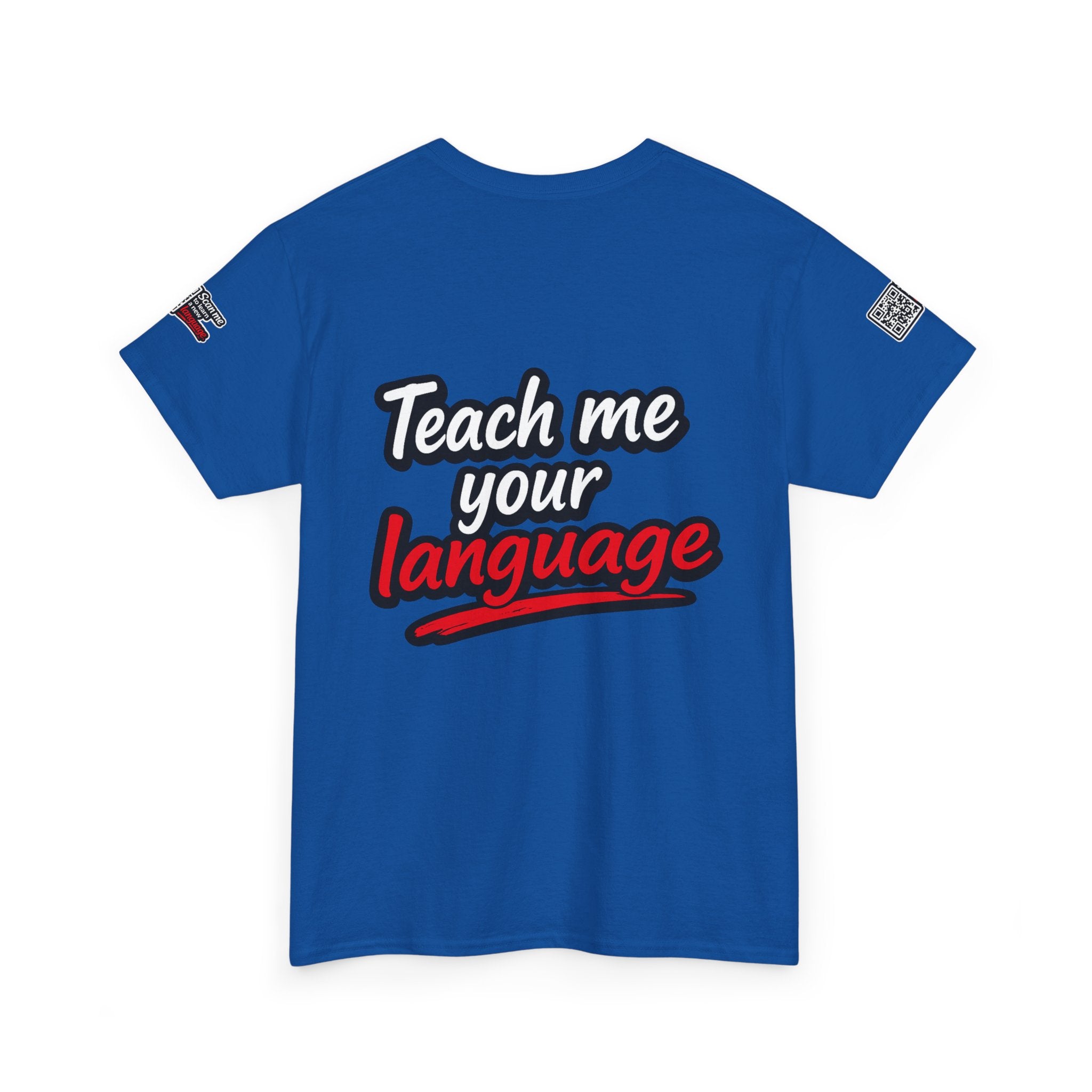 Teach Me Your Language™ – Conversation Starter T-Shirt